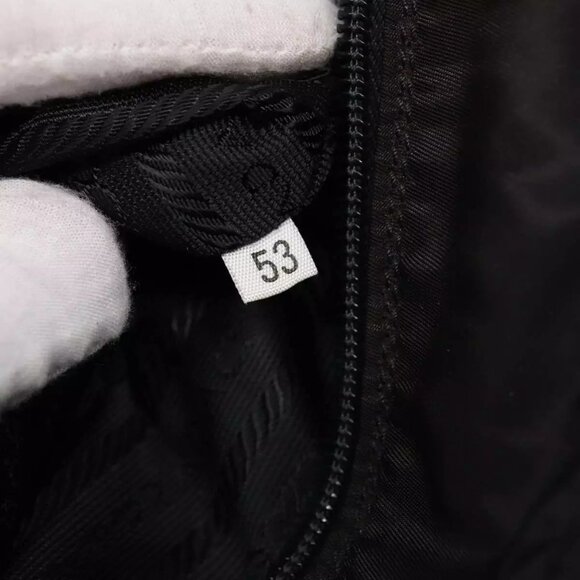 PRADA Hand Bag Nylon Black Auth - Picture 14 of 16